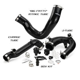 RPM SxS Polaris RZR Turbo R & PRO XP Turbo Silicone Intake J-Tube, Charge Tube W/ BOV, & Intake Tube KIT - RPM SXS