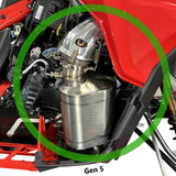 RPM Gen 5 2023-2025 Ski-Doo / Lynx 850 Turbo Q-Muf Chambered Titanium Muffler
