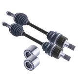 Kawasaki Brute Force 650i 750i Rear Axles and Wheel Bearing Set 2005 - 2024