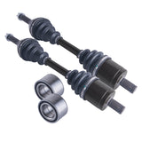 Polaris Sportsman 500 700 800 Front Axles and Wheel Bearing Set 2005 - 2006