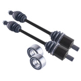Polaris Sportsman Scrambler 550 850 1000 Front Axles and Wheel Bearing Set 2009 - 2015