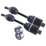 Polaris Sportsman 800 6X6 Middle Axles and Wheel Bearing Set 2009 - 2015