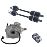 Polaris Sportsman Scrambler Front Differential Axles & Wheel Bearings Bundle