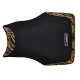 Yamaha Grizzly 660 Black & Camo Non Slip Seat Cover 2002-2008