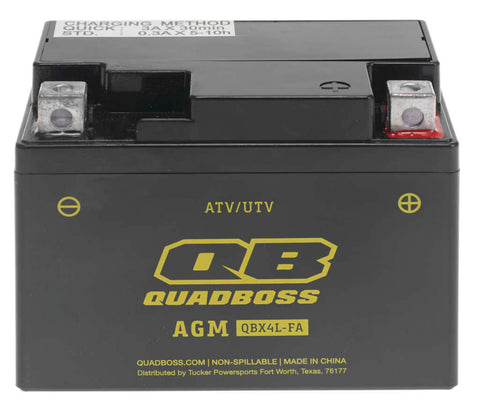 QBX4L-FA AGM BATTERY QB