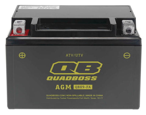 QBX9-FA AGM BATTERY QB