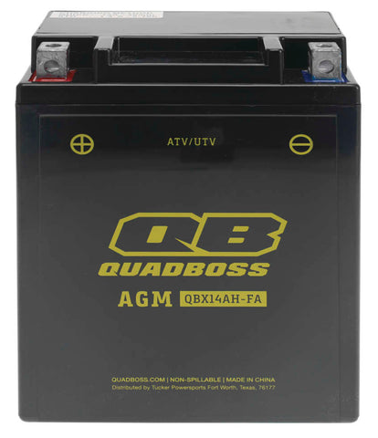 QBX14AH-FA AGM BATTERY QB