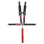 Crow Restraint Systems [#28908 var] (Sub Belt Red)(Sternum Buckle)(Black Straps With Black Pads)