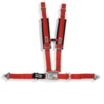 Crow Restraint Systems [#28908 var] (No Sub Belt)(Sternum Buckle)(Red Straps With Black Pads)