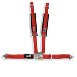 Crow Restraint Systems [#28908 var] (No Sub Belt)(No Sternum Buckle)(Red Straps With Black Pads)