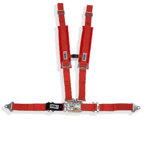 Crow Restraint Systems [#28908 var] (No Sub Belt)(Sternum Buckle)(Red Straps With Red Pads)